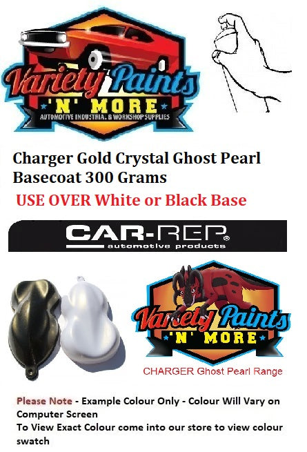Charger Gold Crystal Ghost Pearl Basecoat 300 Grams