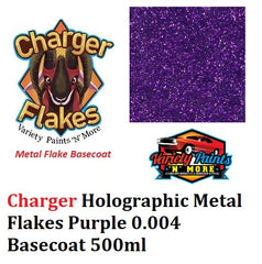 Charger Holographic Metal Flakes Purple 0.004 Basecoat 500ml