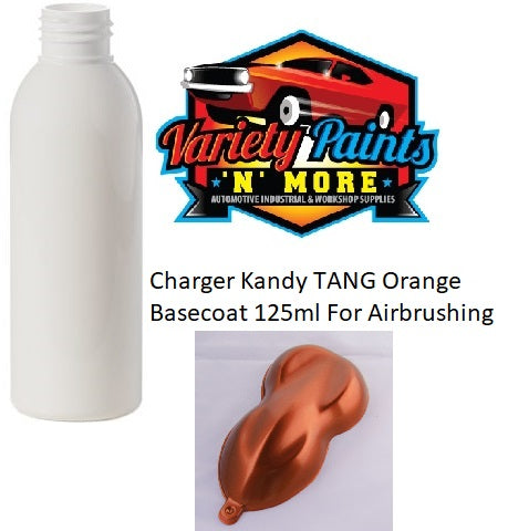 Charger Kandy TANG Orange Basecoat 125ml For Airbrushing