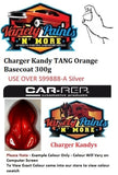 Charger Kandy TANG Orange Basecoat 300g (IIS Flake shelf)