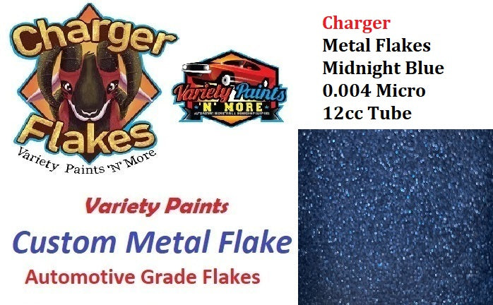Charger Metal Flakes Midnight Blue 0.004 Micro JAR