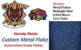 Charger Metal Flakes Midnight Blue 0.004 Micro 12cc Tube