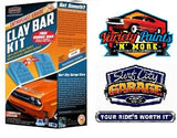 Enthusiast Grade Clay Bar Kit Surf City Garage Variety Paints N More 