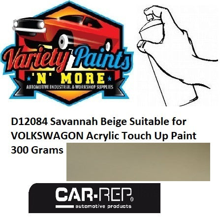 D12084 Savannah Beige Suitable for VOLKSWAGON Acrylic Touch Up Paint 300 Grams