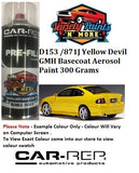 D153 /871J Yellow Devil GMH BASECOAT Aerosol Paint 300 Grams