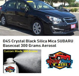 D4S Crystal Black Silica Mica Subaru Basecoat Touch Up Paint 300 Grams