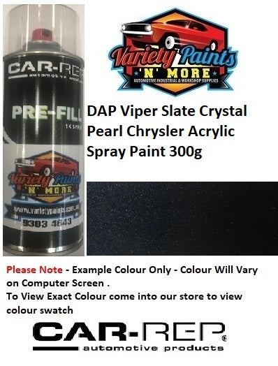DAP Viper Slate Crystal Pearl Chrysler ACRYLIC Spray Paint 300g