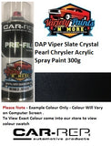 DAP Viper Slate Crystal Pearl Chrysler ACRYLIC Spray Paint 300g 