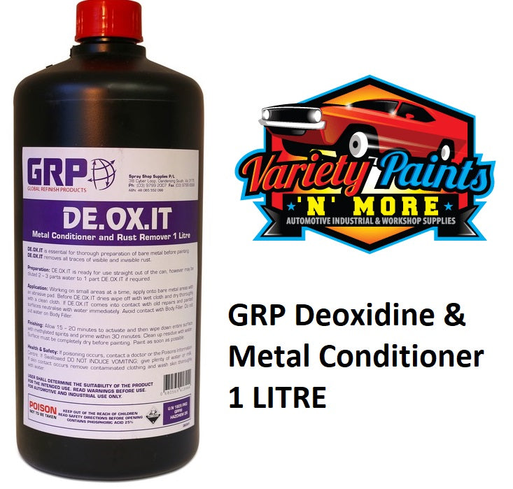 GRP Deoxidine & Metal Conditioner 1 LITRE