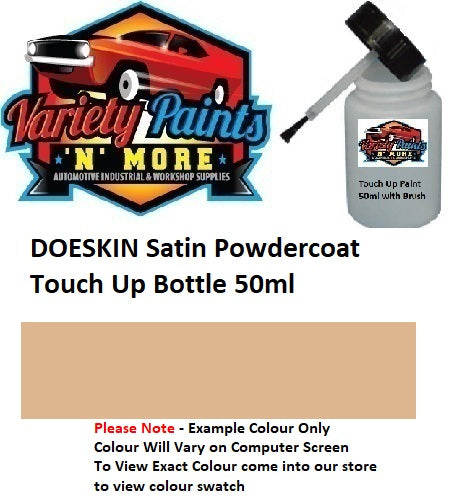 DOESKIN Satin Powdercoat Touch Up Bottle 50ml S1826