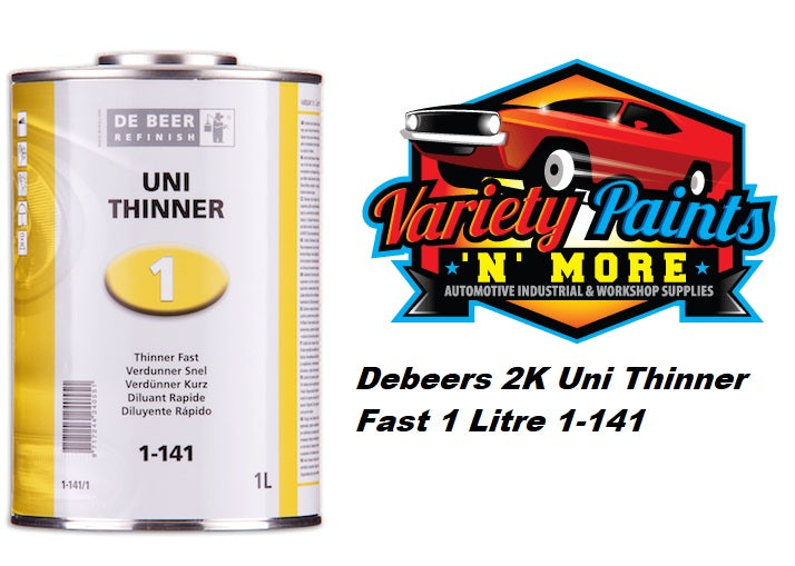 Debeers 2K Uni Thinner Fast 1 Litre 1-141
