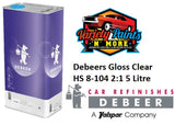 Debeers Gloss Clear HS 8-104 2:1 5 Litre 