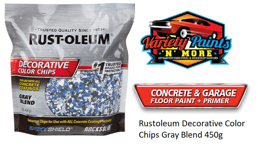 Rustoleum Decorative Color Chips Gray Blend 450g