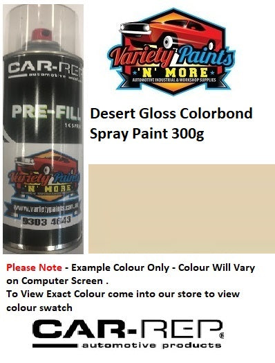 Desert Gloss Colorbond Spray Paint 300g