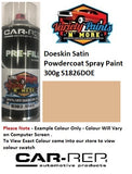 Doeskin Satin Powdercoat Spray Paint 300g S1826DOE 1IS 72A