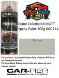 Dune Colorbond MATT Spray Paint 300g GL252A 000114