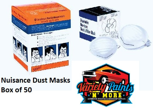 Nuisance Dust Masks Box of of  50