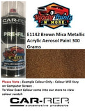 E1142 Brown Mica Metallic ACRYLIC Aerosol Paint 300 Grams 