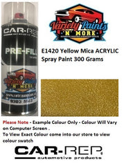 E1420 Yellow Mica ACRYLIC Spray Paint 300 Grams 