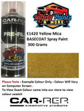E1420 Yellow Mica Basecoat Spray Paint 300 Grams 