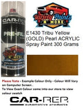 E1430 Tribu Yellow (GOLD) Pearl ACRYLIC Spray Paint 300 Grams