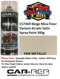 E1736FI Beige Mica Finer Variant Acrylic Satin Spray Paint 300g