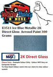 E3511 Ice Blue Metallic 2K Direct Gloss  Aerosol Paint 300 Grams