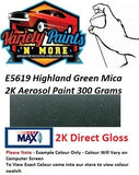 E5619 Highland Green Mica 2K Aerosol Paint 300 Grams 