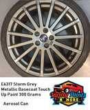 E6317 Storm Grey Metallic Basecoat Touch Up Paint 300 Grams