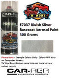 E7037 Bluish Silver Basecoat Aerosol Paint 300 Grams