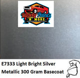 E7333 Silver Metallic SATIN ACRYLIC Aerosol Paint 300 Grams