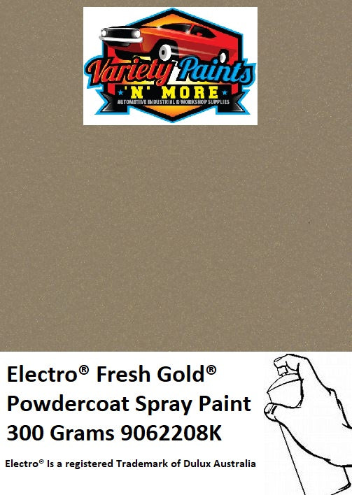 Fresh Gold Powdercoat 9062208K Spray Paint 300g