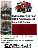 EM Emperor Red Pearl FORD Acrylic Aerosol Paint 300 Grams