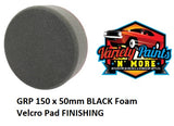 GRP 150 x 50mm BLACK Foam Velcro Pad Cutting