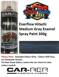 Enerflow Hitachi Medium Grey Enamel Spray Paint 300g 