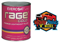 Rage Gold Premium Body Filler 1 Gallon Variety Paints N More 