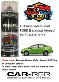 F6 Envy Green Pearl FORD Basecoat Aerosol Paint 300 Grams