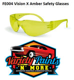 Frontier Safety Glasses - VISION X  Amber lens