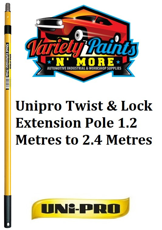Unipro Twist & Lock Extension Pole 1.2 Metres to 2.4 Metres