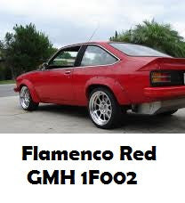 1F002 / 5381/30517 Flamenco Red GMH Acrylic Touch Up Paint