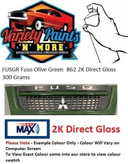 FUSGR Fuso Olive Green  862 2K Direct Gloss 300 Grams