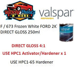 F / 673 Frozen White FORD 2K DIRECT GLOSS 250ml 