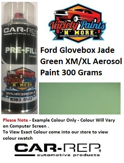 Ford Glovebox Jade Green XM/XL Aerosol Paint 300 Grams