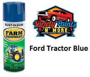 RustOleum Ford Tractor Blue Farm & Implement Enamel Spray Paint 340 Gram **SEE NOTES
