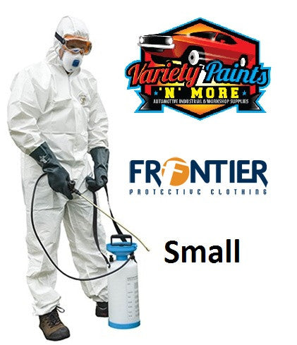 Frontier WHITE Super Suit Disposable Overall Small