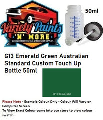 G13 Emerald Green Australian Standard Custom Touch Up Bottle 50ml