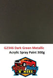 G2346 Dark Green Metallic Acrylic Aerosol Paint 300 Grams