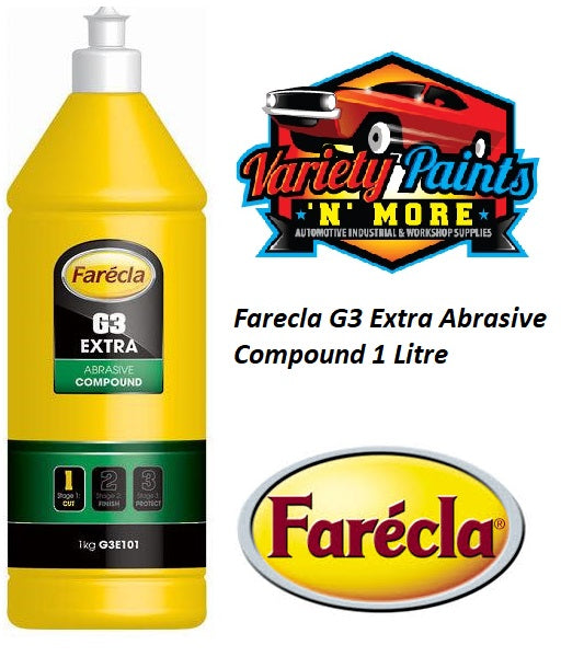 Farecla G3 Extra Abrasive Compound 1 Litre