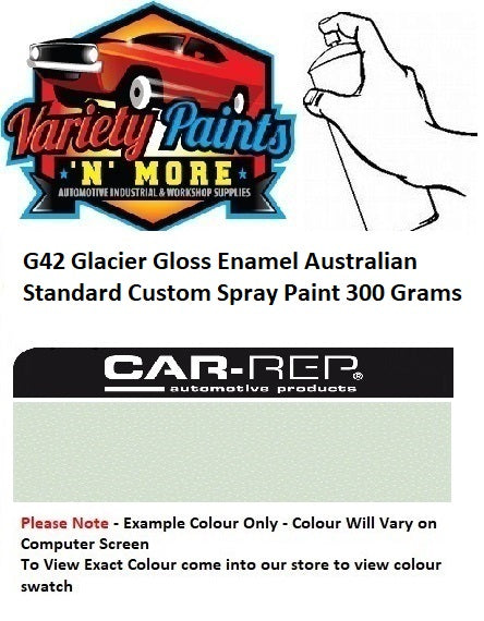 G42 Glacier Gloss Enamel Australian Standard Custom Spray Paint 300 Grams