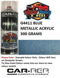 G4411 Blue Metallic ACRYLIC Aerosol Paint 300 Grams